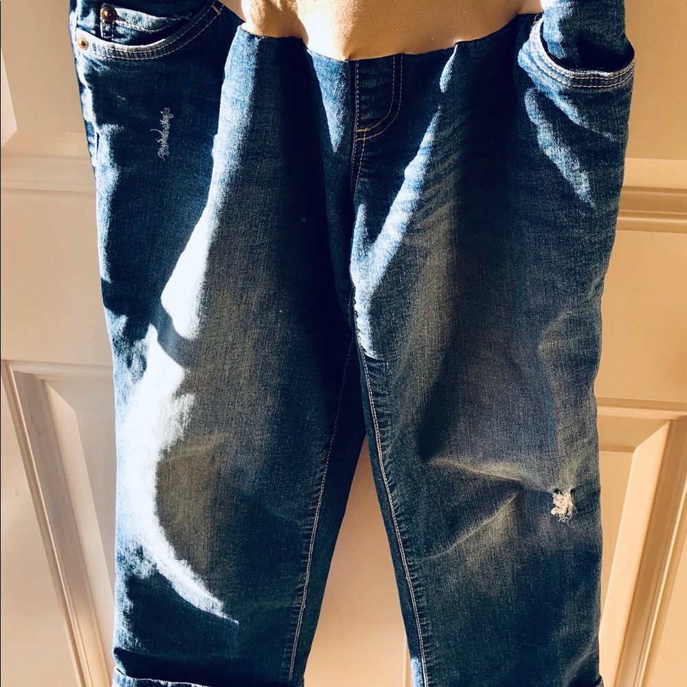 Maternity capris full panel!